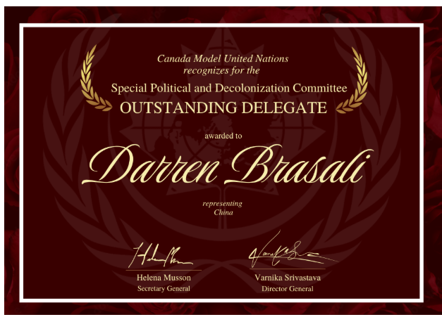 Darren Manuel Brasali 9A