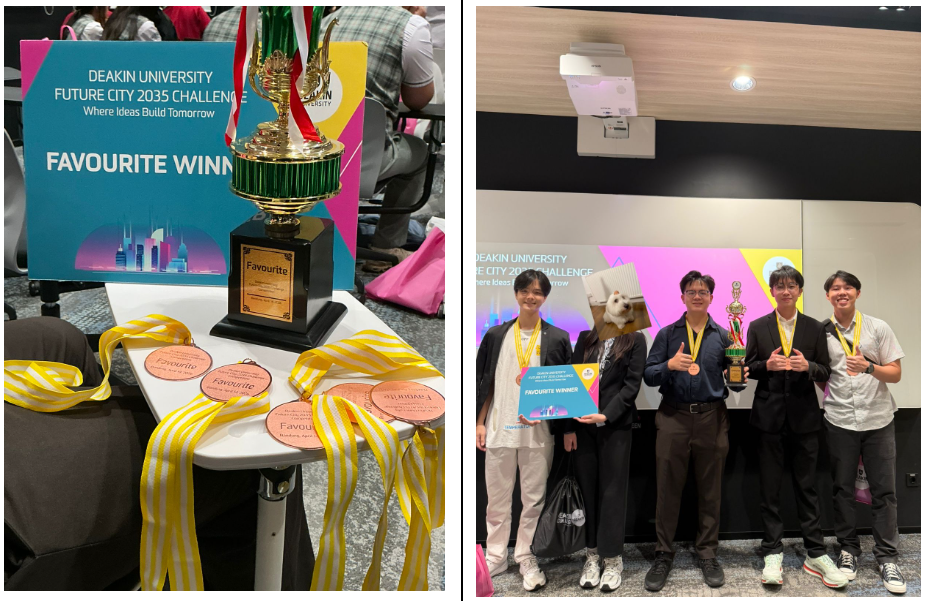 Deakin University Future City 2035 Challenge Favourite Winner