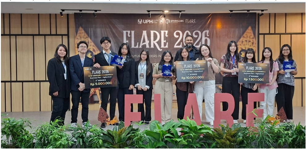 UPH Flare 2026 New Venture Competition Business Plan High School